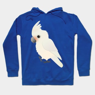 Goffin' s cockatoo digital illustration Hoodie